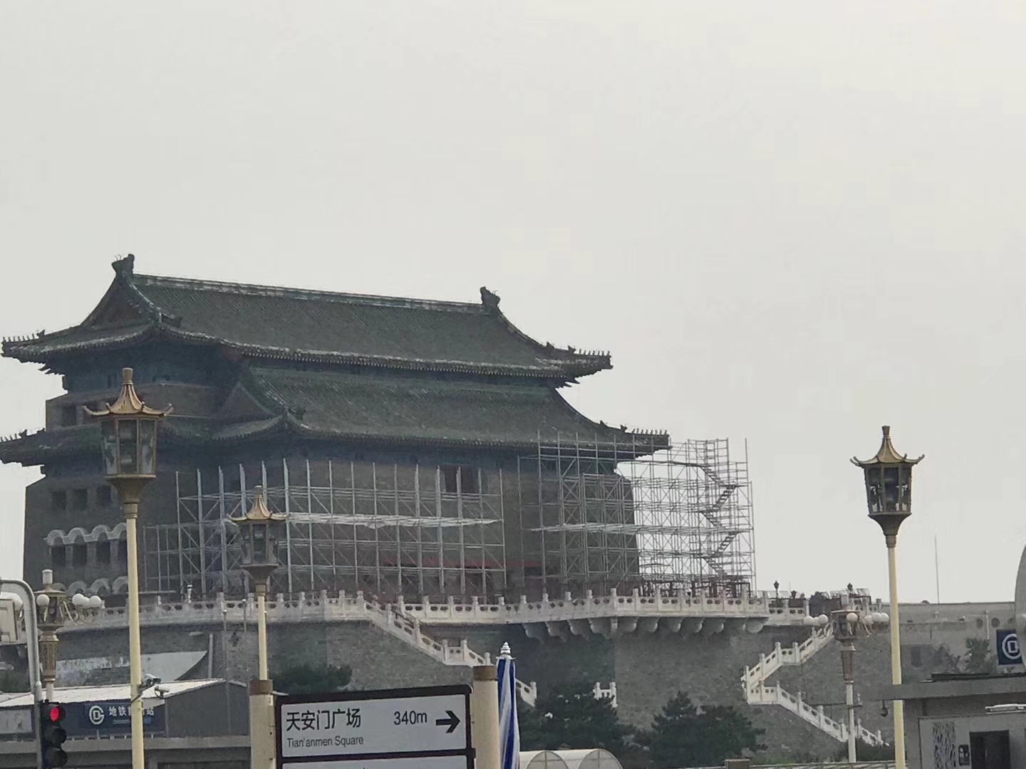 盤扣式腳手架比傳統腳手架施工周期短，效果更好！(圖1)